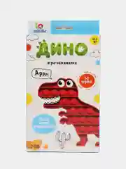Конфетный развивающая антистресс-игрушка Popit (Поп ит): единорог, динозавр, утенок, елочка