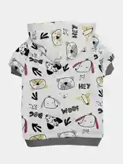 Футболка с капюшоном для собак "Собачки" р.20  Osso-Fashion