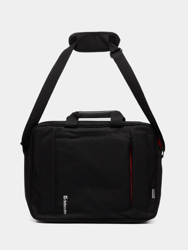 Сумка для ноутбука Defender Geek 15.6" черный, карман