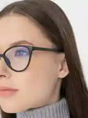 Угольный имиджевые очки MIRSEE без диоптрий, прозрачные, унисекс