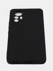 Черный чехол силиконовый Xiaomi 12 Lite (Сяоми 12 Лайт), матовый