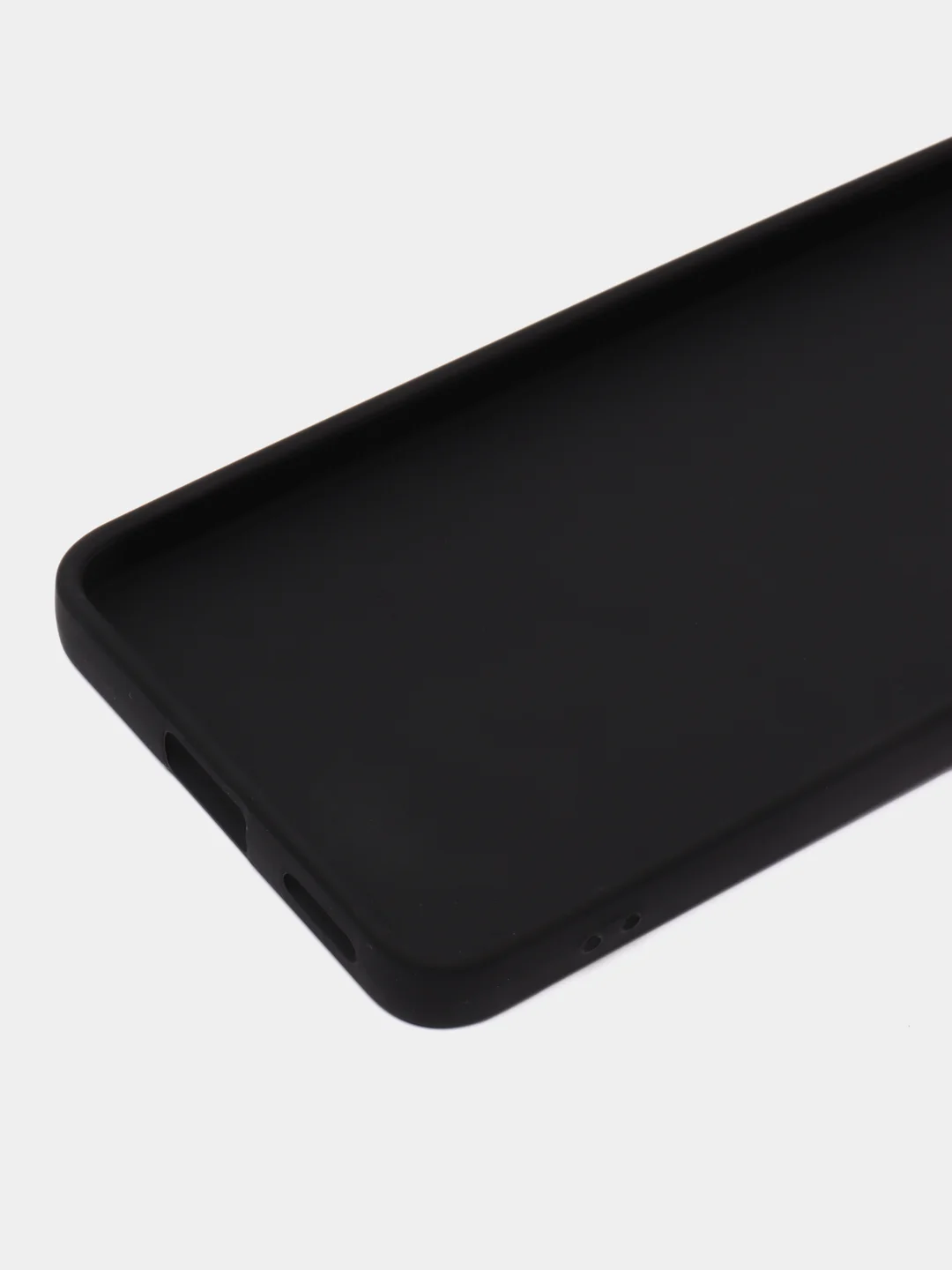 Черный чехол силиконовый Xiaomi 12 Lite (Сяоми 12 Лайт), матовый