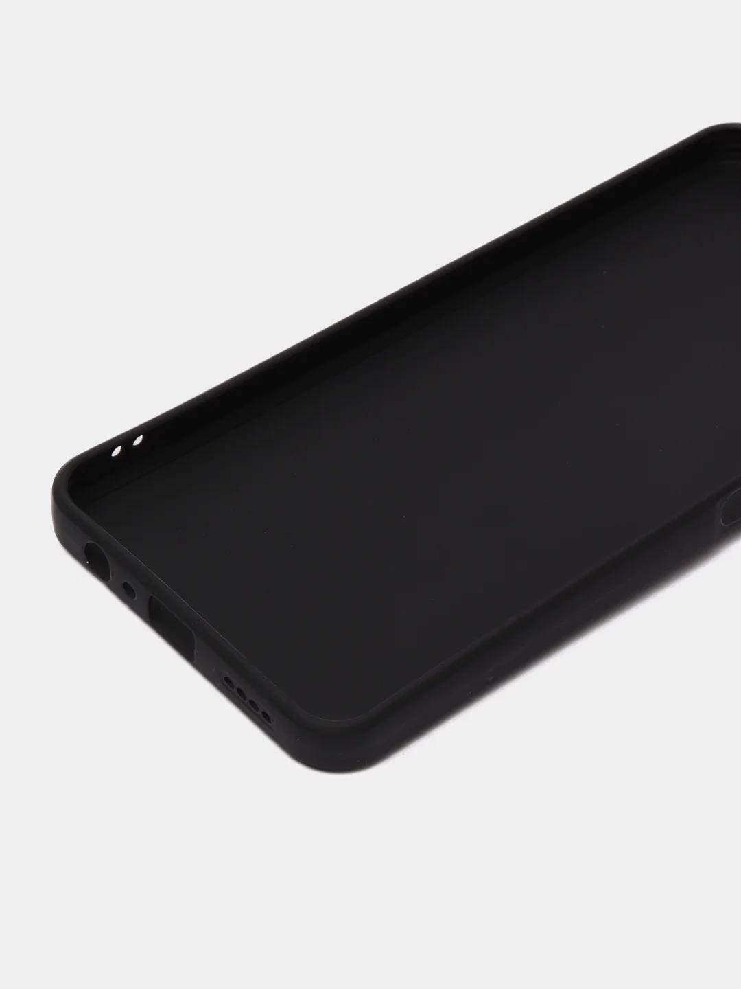 Черный чехол для Realme C33 (Реалми С33), прозрачный