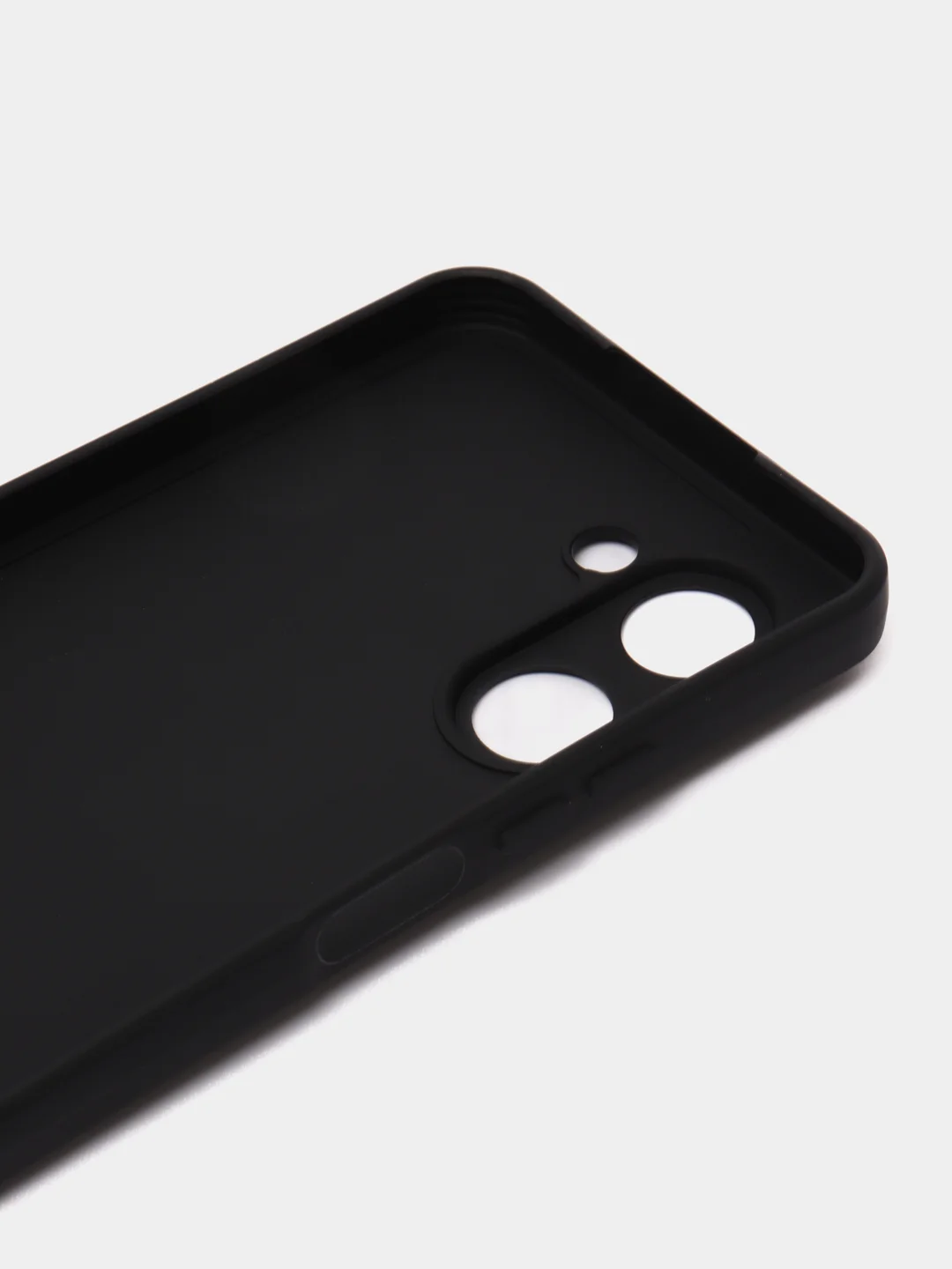 Черный чехол для Realme C33 (Реалми С33), прозрачный