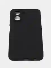 Черный чехол для Realme C33 (Реалми С33), прозрачный