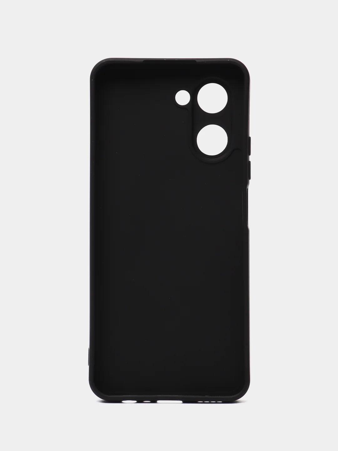 Черный чехол для Realme C33 (Реалми С33), прозрачный