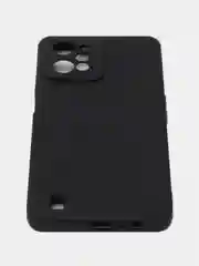Серый меланж силиконовый чехол для Realme C31 (Реалми С31), прозрачный