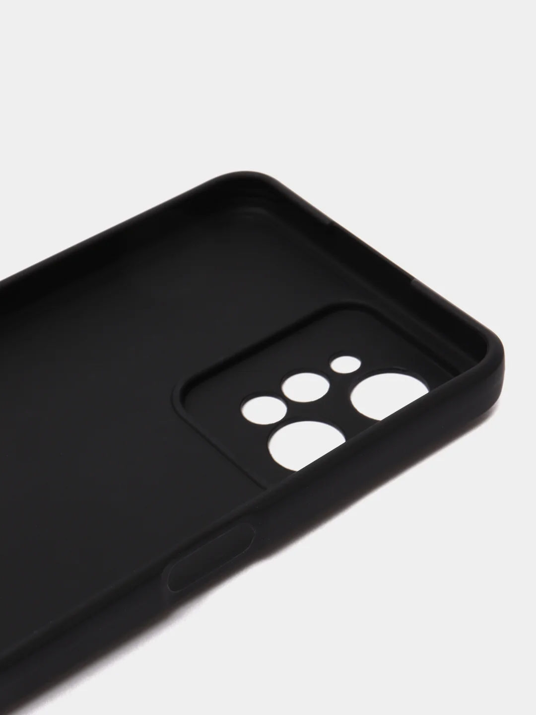 Серый меланж силиконовый чехол для Realme C31 (Реалми С31), прозрачный