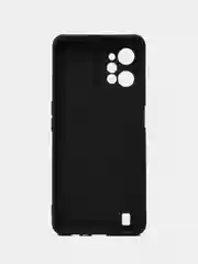 Серый меланж силиконовый чехол для Realme C31 (Реалми С31), прозрачный