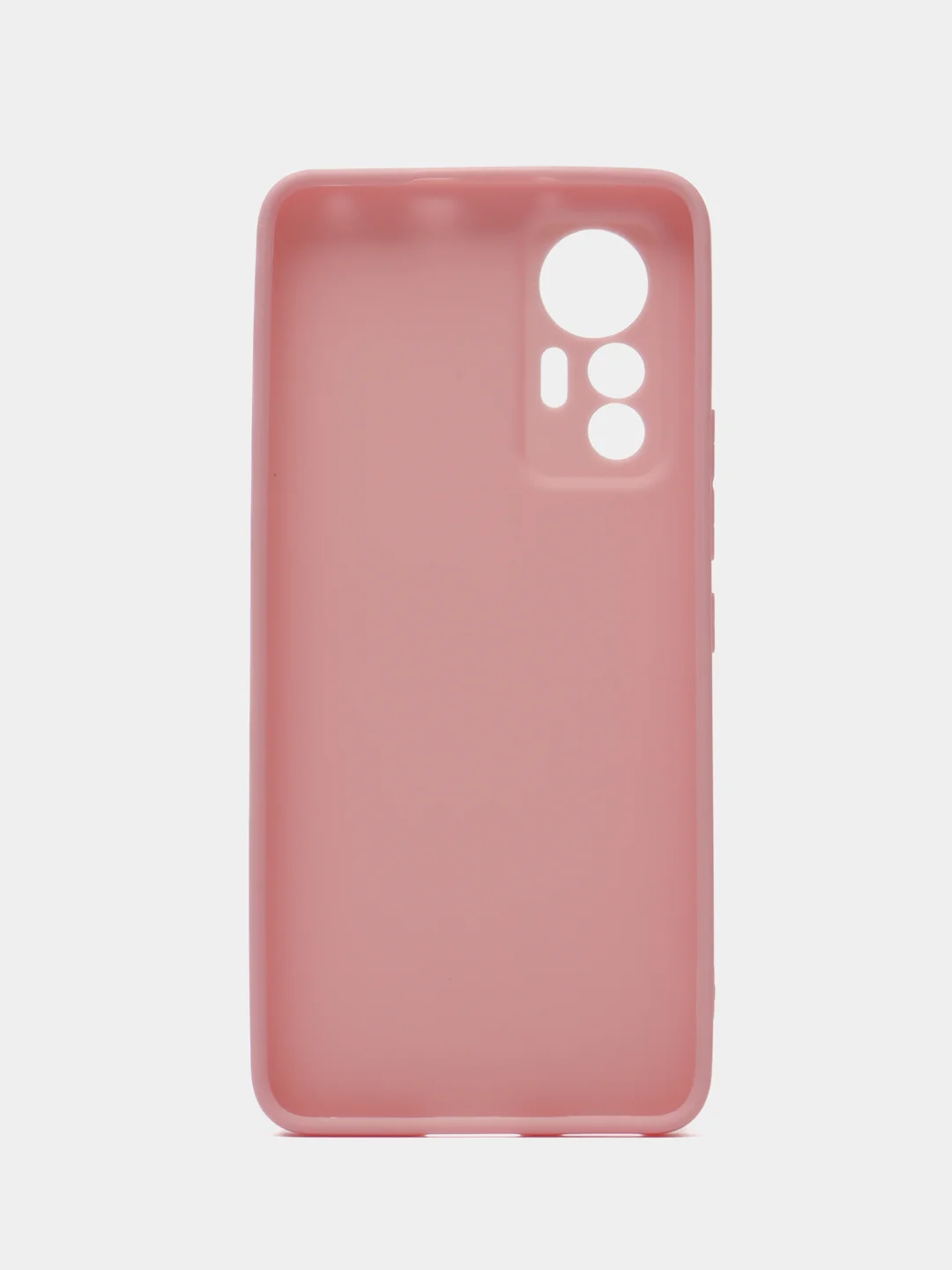 Коралловый меланж чехол силиконовый Xiaomi 12 Lite (Сяоми 12 Лайт), матовый