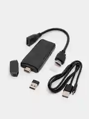 Черный игровая приставка Game Stick Lite 64/32 Gb для ТВ, 2.4G 4k Ultra HD, 2 геймпада, 10000 игр
