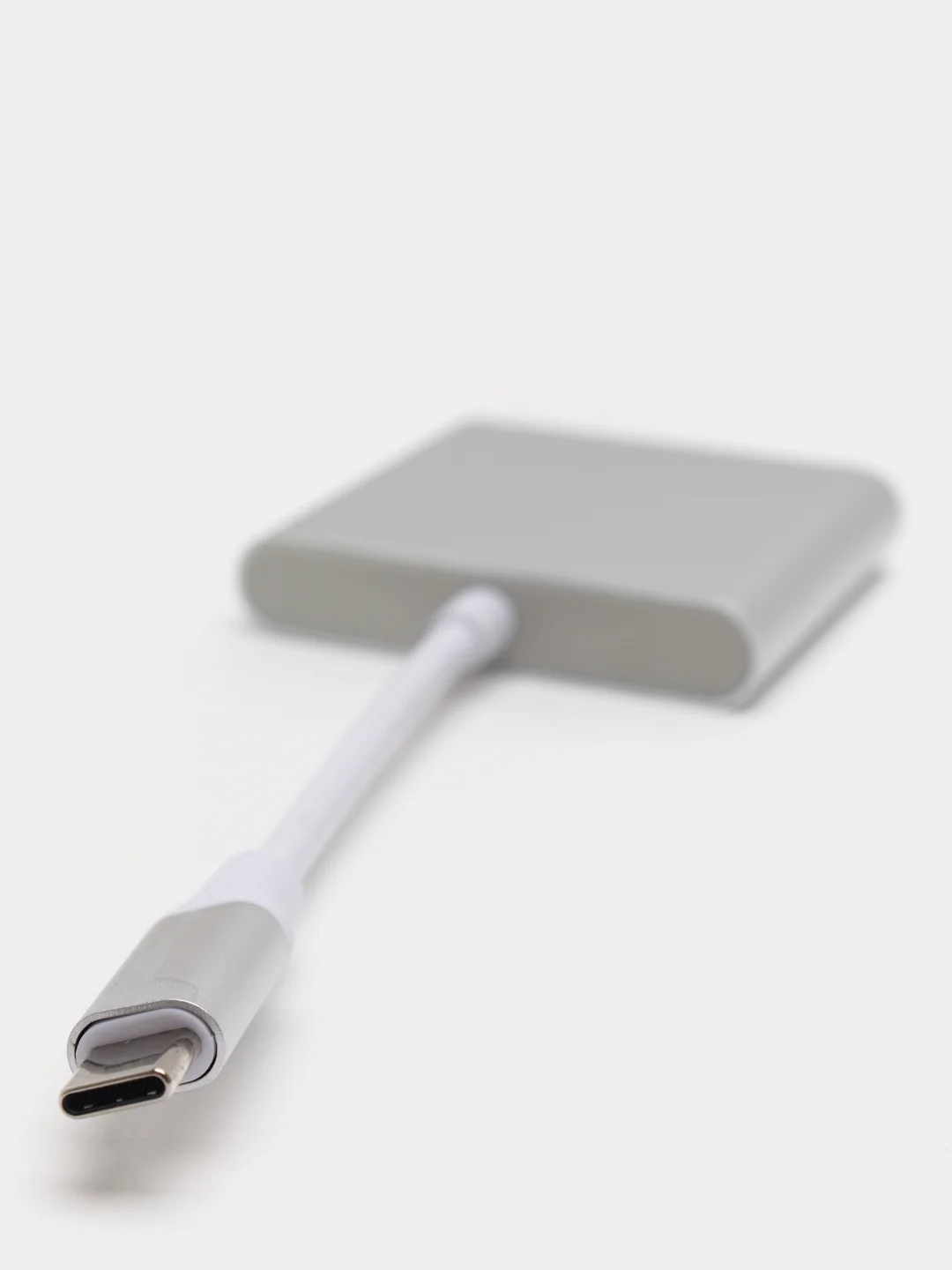Переходник адаптер HUB 3 в 1 Type-c to HDMI 4K / USB 3.1 / USB-C концентратор для MacBook