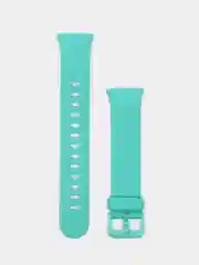 Бирюзовый ремешок силиконовый для Xiaomi Smart Mi band 7 pro