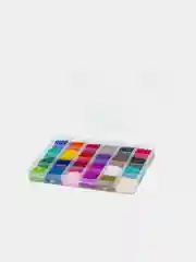 Набор Beads Set для творчества и рукоделия из бисера, 6000 бусин, 24 вида, нить, Brauberg