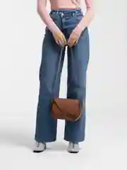 Хаки сумка женская через плечо, экокожа
