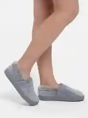Серый тапочки, унисекс