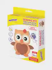 Набор для шитья игрушки из фетра "Совушка", Юнландия, 664493