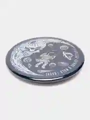 Синий значок "Мой космос", 56 мм