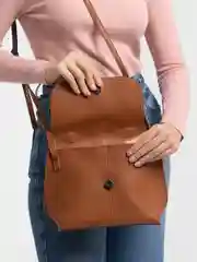 Карамельный сумка на клапане
