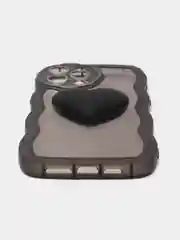 Чехол с объемным сердцем и цепочкой на Iphone 11, 13, 13 pro, 13 pro max
