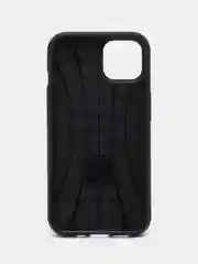 Черный чехол с карманом для карт на iPhone XR, 11, 12, 13, Pro, 7, 8 Plus