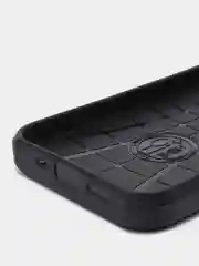 Черный чехол с карманом для карт на iPhone XR, 11, 12, 13, Pro, 7, 8 Plus