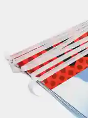 Красный гирлянда растяжка на День рождения / Флажки на День рождения