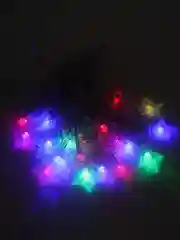 Гирлянда Нить 5 м с насадками Звезда в крапинку, IP20, прозрачная, 20 LED, свечение мульти