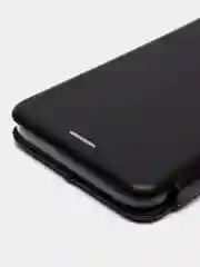 Черный чехол-книжка для Realme C21Y / Realme С25Y (Реалми С21Y / С25Y)