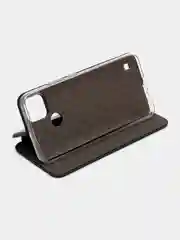 Черный чехол-книжка для Realme C21Y / Realme С25Y (Реалми С21Y / С25Y)