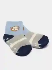 Серый носки махровые детские