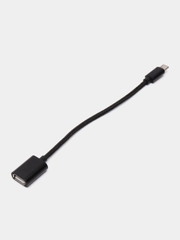 OTG (ОТГ) переходник Type-C на USB, с проводом