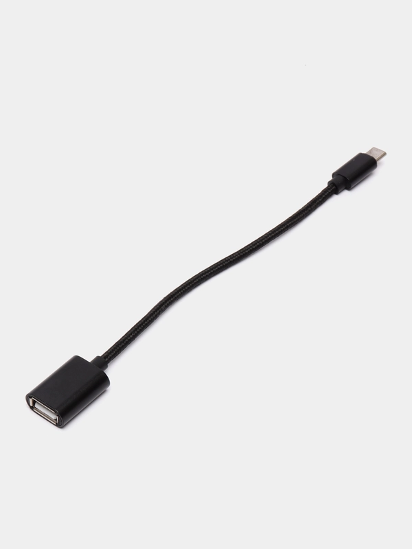OTG (ОТГ) переходник Type-C на USB, с проводом