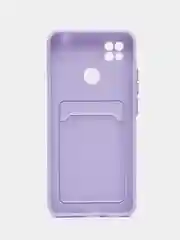 Лавандовый чехол с карманом для карт Xiaomi Redmi Note 8 Pro 9 9A 9C 9T 10 10C 10A 11 Lite 11T Pro
