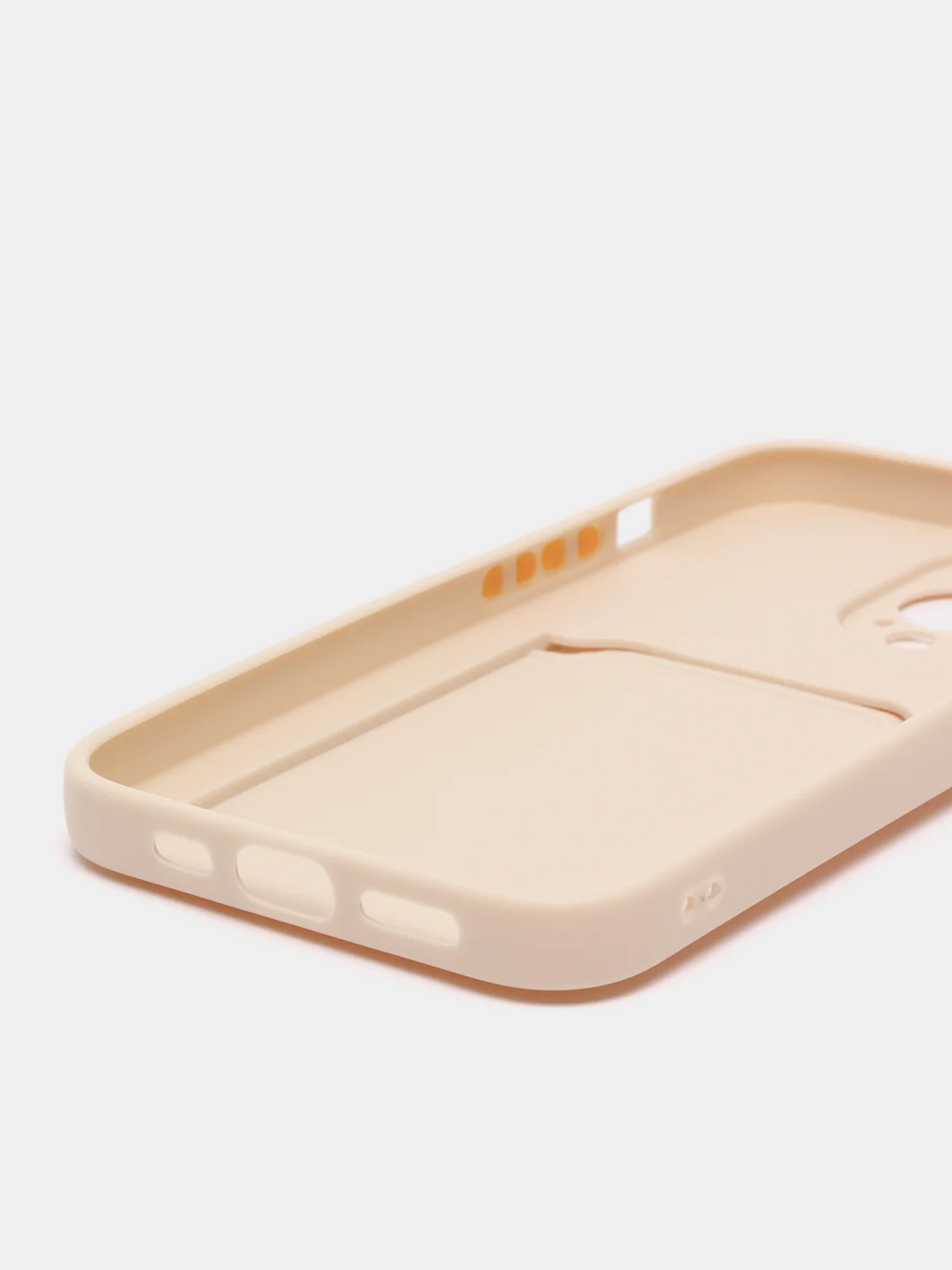 Бежевый чехол для iPhone "Classic", плотный силикон айфон 7/8 Plus XR 11 XS 12 Pro max 13 Pro max