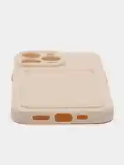 Бежевый чехол для iPhone "Classic", плотный силикон айфон 7/8 Plus XR 11 XS 12 Pro max 13 Pro max