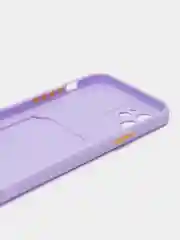 Аметистовый чехол для iPhone "Classic", плотный силикон айфон 7/8 Plus XR 11 XS 12 Pro max 13 Pro max