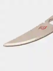 Белый брелок на ключи "Наруто", металлический