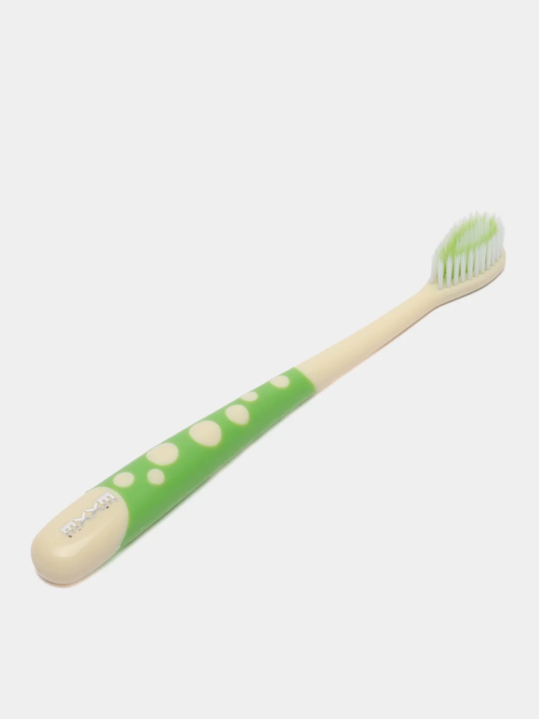 Салатовый детская зубная щетка EXXE, 2-6 лет