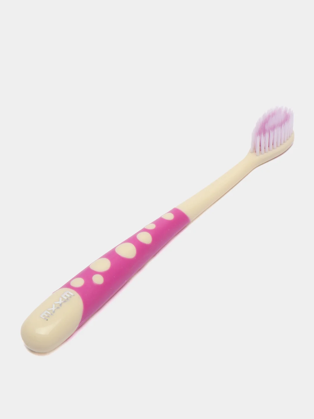 Розовый детская зубная щетка EXXE, 2-6 лет