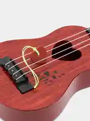 Алый гитара детская с медиатором, развивающая игрушка