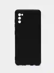 Угольный чехол Samsung Galaxy A41, Самсунг Галакси А41 черный, силиконовый