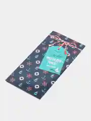 Серый конверт для денег(для Мужчин)