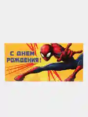 Желтый конверт для денег Человек-паук/ Тачки