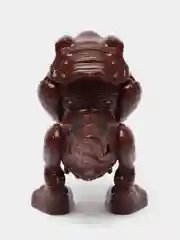 Тёмно-коричневый динозавр T-Rex в яйце, с подвижной челюстью и конечностями