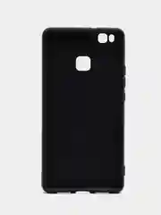 Черный чехол Huawei P9 Lite, Хуавей П9 Лайт, черный силиконовый