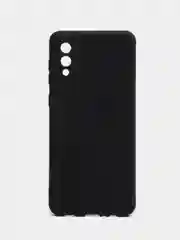 Чехол для Samsung Galaxy A02,Самсунг Галакси А02 черный силиконовый