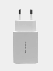 Зарядное устройство Borofone BA21A, 1xUSB, QC 3.0, 3A, 18W, для iPhone и Android