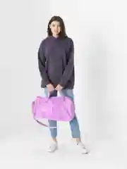 Розовый сумка спортивная, унисекс