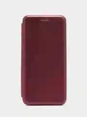 Пурпурный чехол-книжка на Samsung Galaxy A8 2018, Самсунг Галакси А8 2018